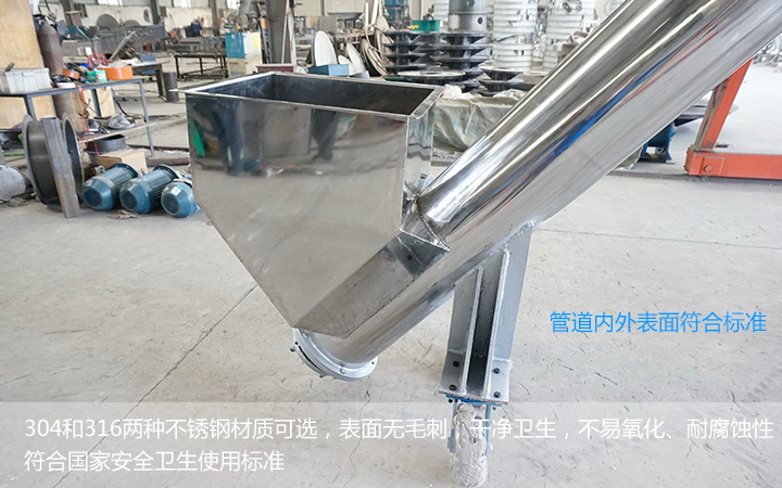  不銹鋼螺旋輸送機能用在食品行業(yè)么？